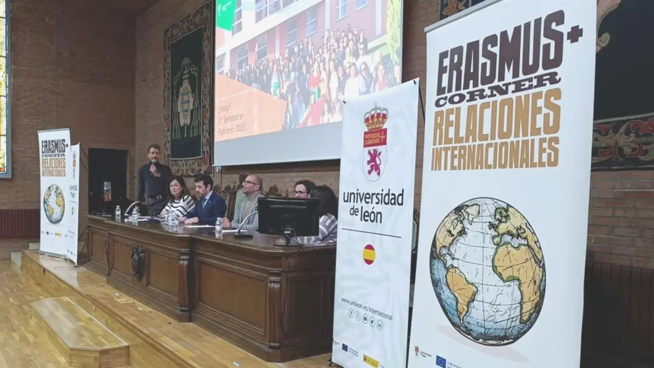 La Universidad de León incorpora 184 nuevos estudiantes internacionales con Italia y México a la cabeza en movilidades.