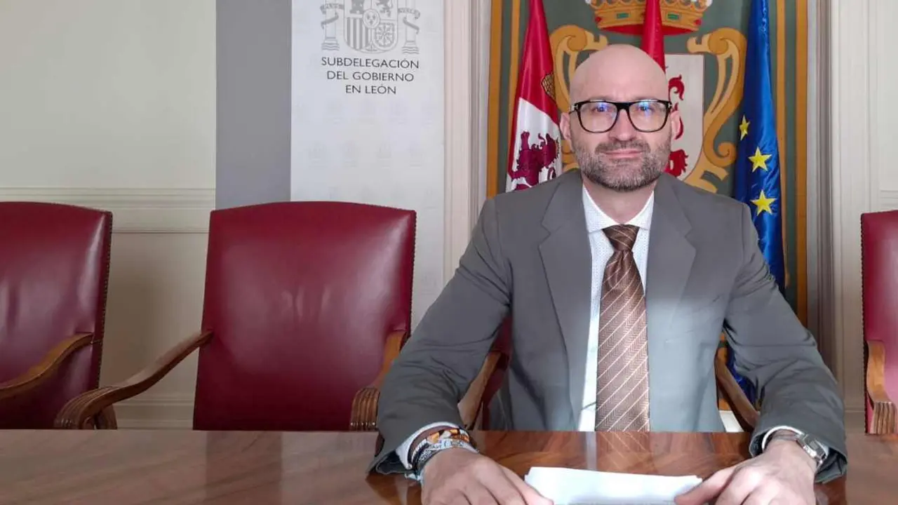 El subdelegado del Gobierno en León, en una imagen de archivo.