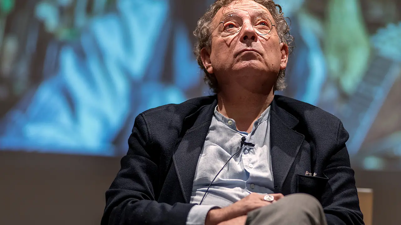 Juan Carlos Mestre, uno de los participantes en los encuentros con alumnos de la provincia de León. Foto: Juan Lázaro