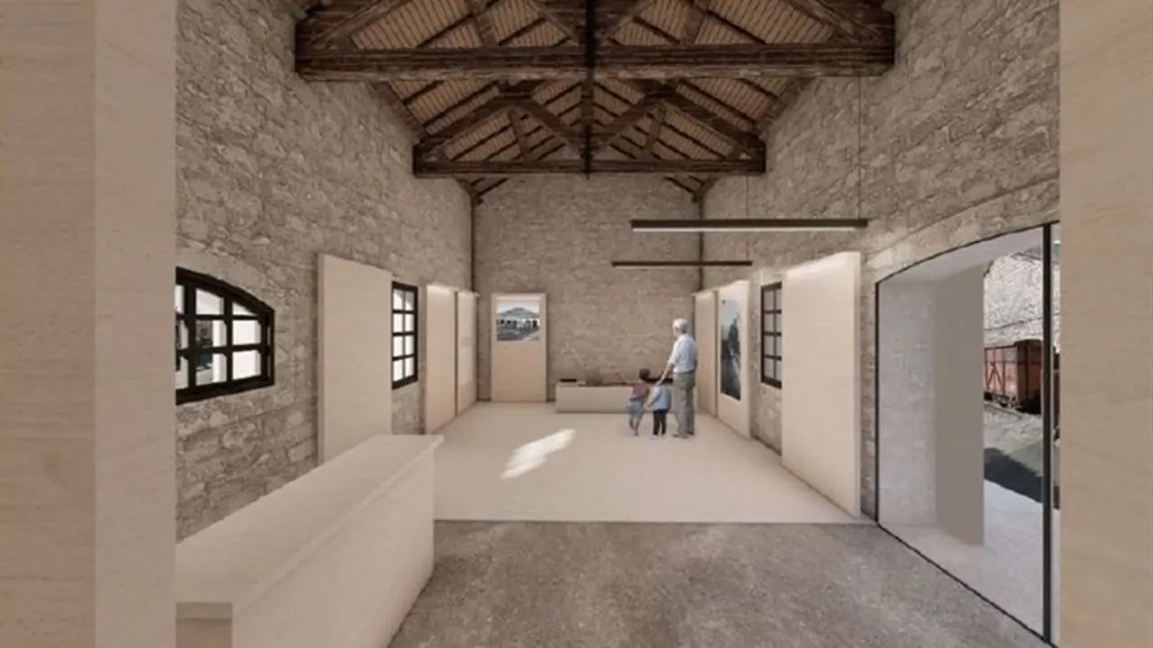 Proyecto del Centro de Recepción del Museo del Ferrocarril de Cistierna.