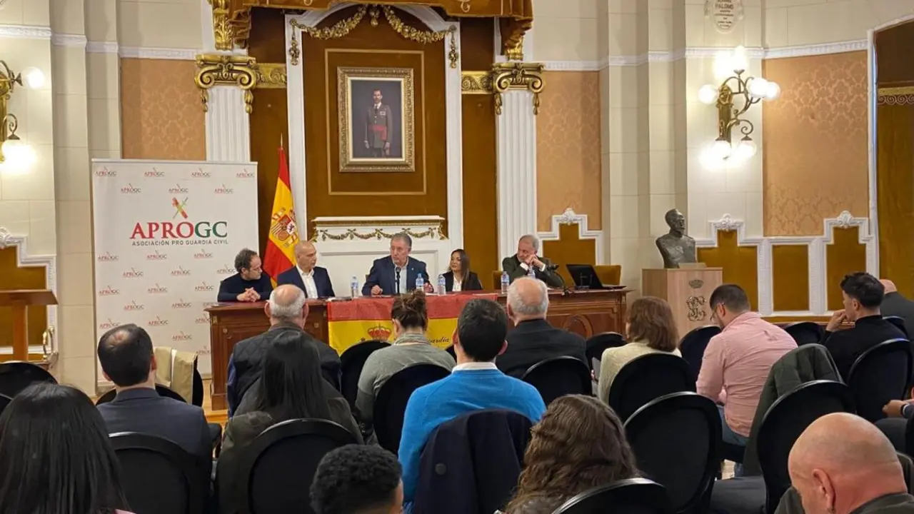 Gala del V Premio de Novela en el ámbito de la Guardia Civil.