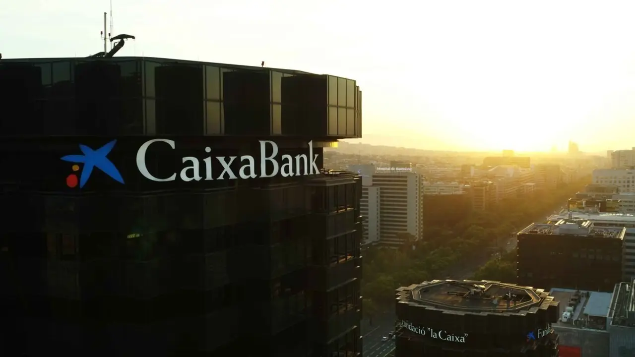 Edificio corporativo de Caixabank.