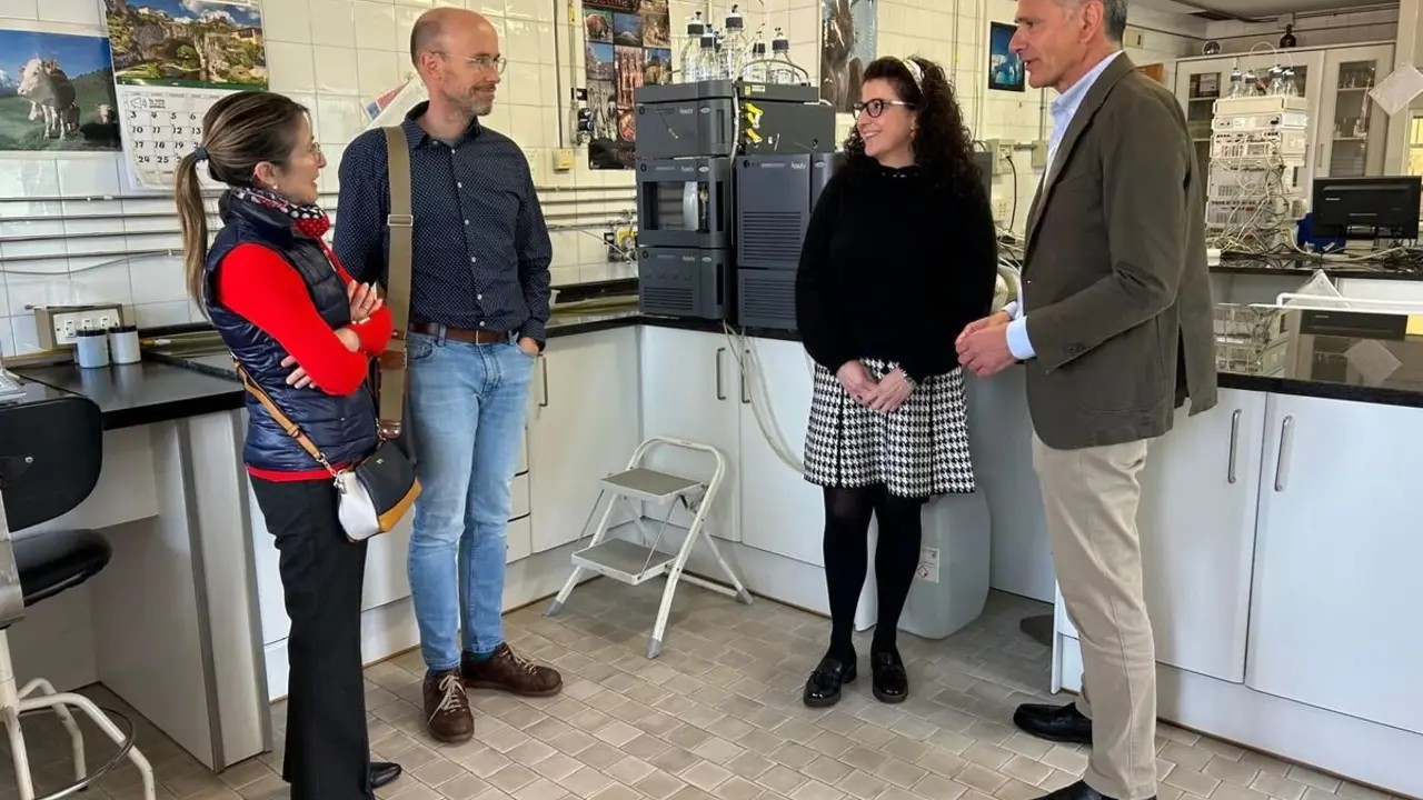 Visita al Laboratorio Agrario Regional.