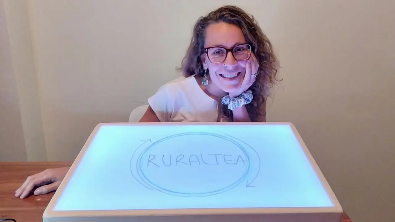 Rebeca Villoria, fundadora de Ruraltea.