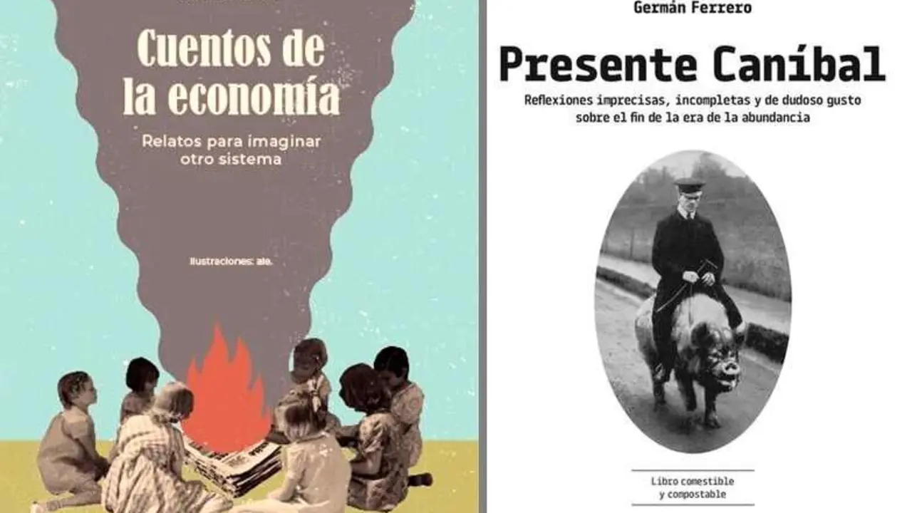 Imagen de la portada de los libros que se presentan en La Casona.