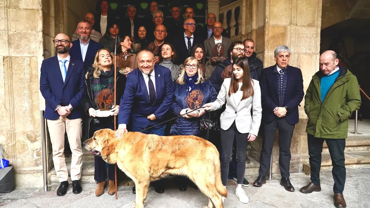 La Diputación de León acoge la V Edición de los Premios Trashumante con la medallista olímpica Teresa Zabell como madrina. Foto: Campillo.