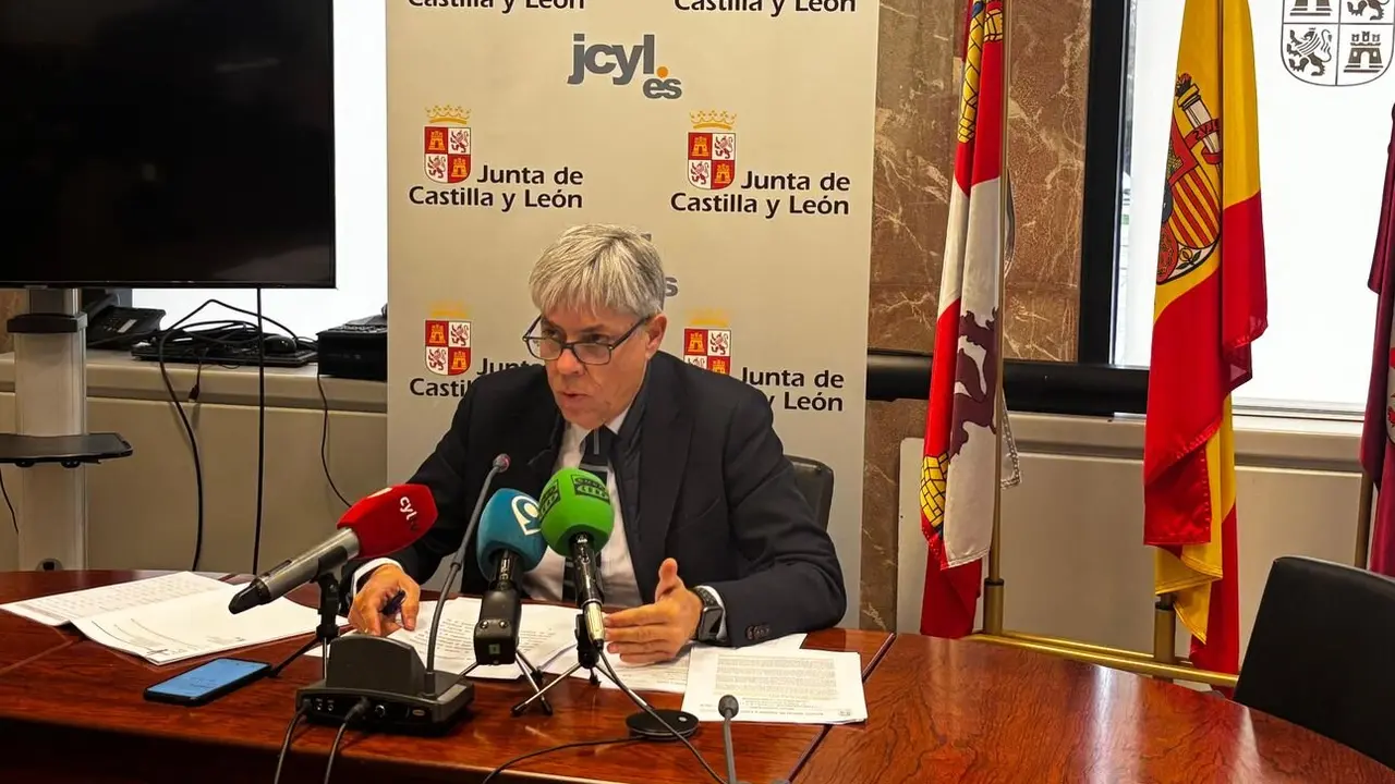 El delegado territorial de la Junta en León, Eduardo Diego.