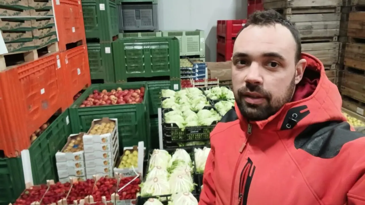 Diego Rodríguez, mayorista de frutas y verduras al frente de Hortalizas Miguel Ángel.