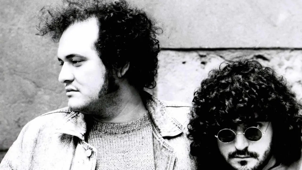 José Luis Pajares, a la izquierda, lideraba un grupo único en la escena leonesa.