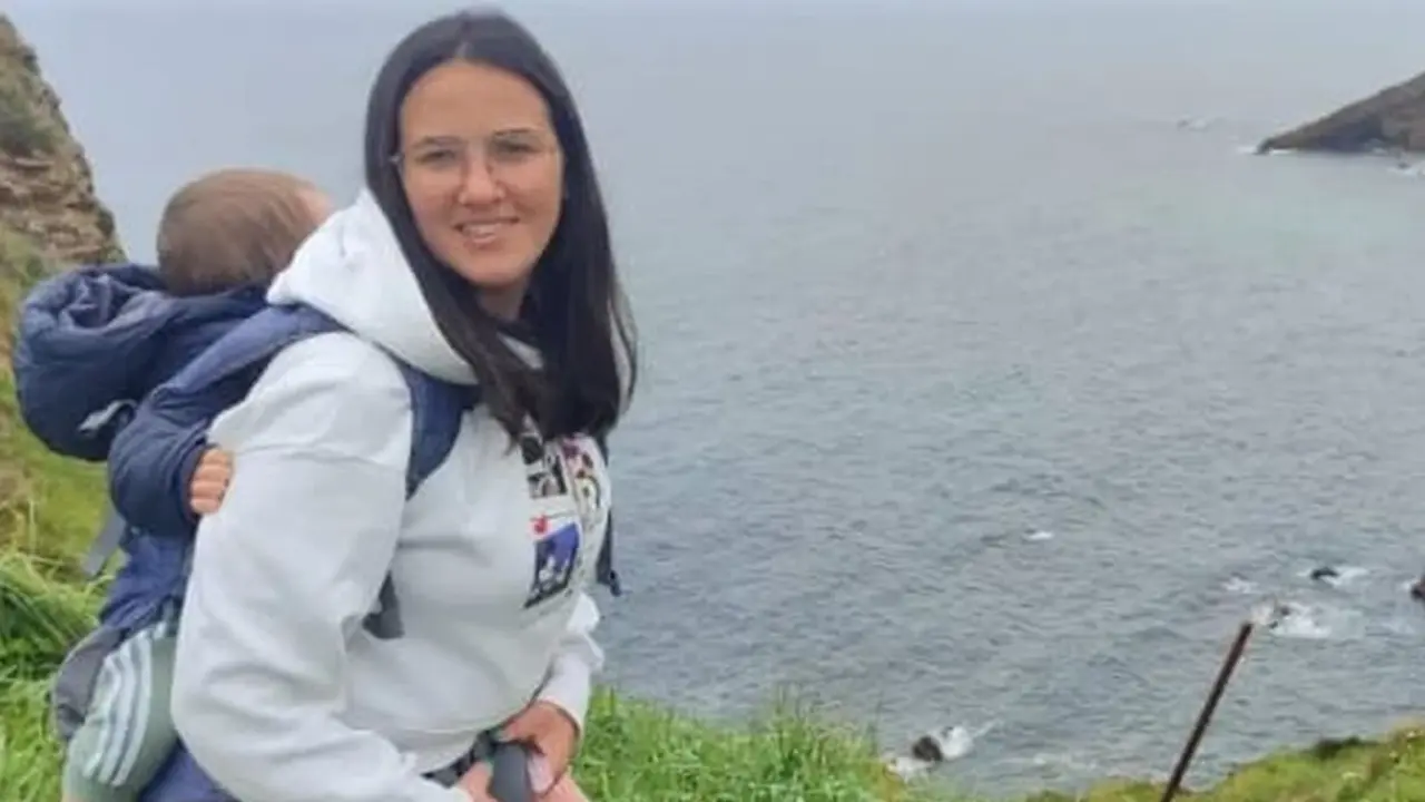 Katia, en sus ratos libres, disfruta de las escapadas con su marido y su hijo.