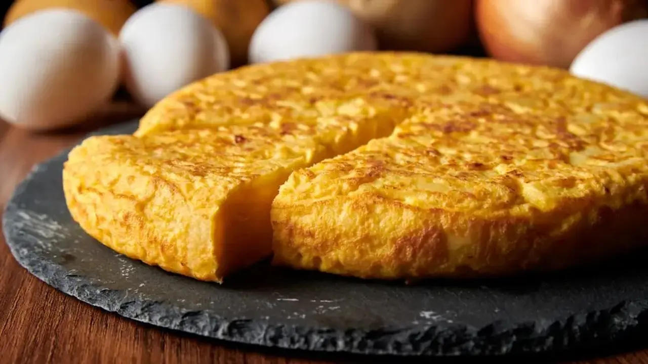Imagen de una tortilla de patata.