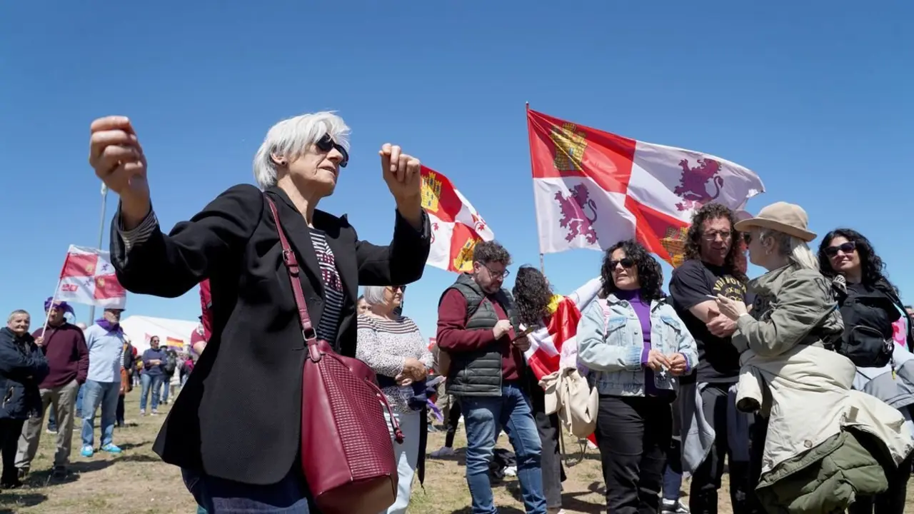 Día de la Comunidad en Villalar de los Comuneros (Valladolid). Foto: Leticia Pérez.