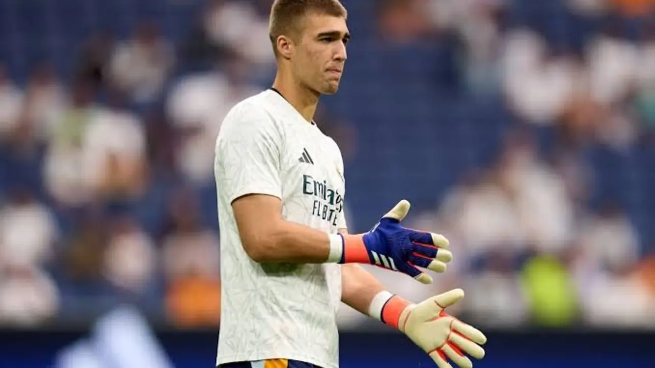 El portero leon&eacute;s, Fran Gonz&aacute;lez.