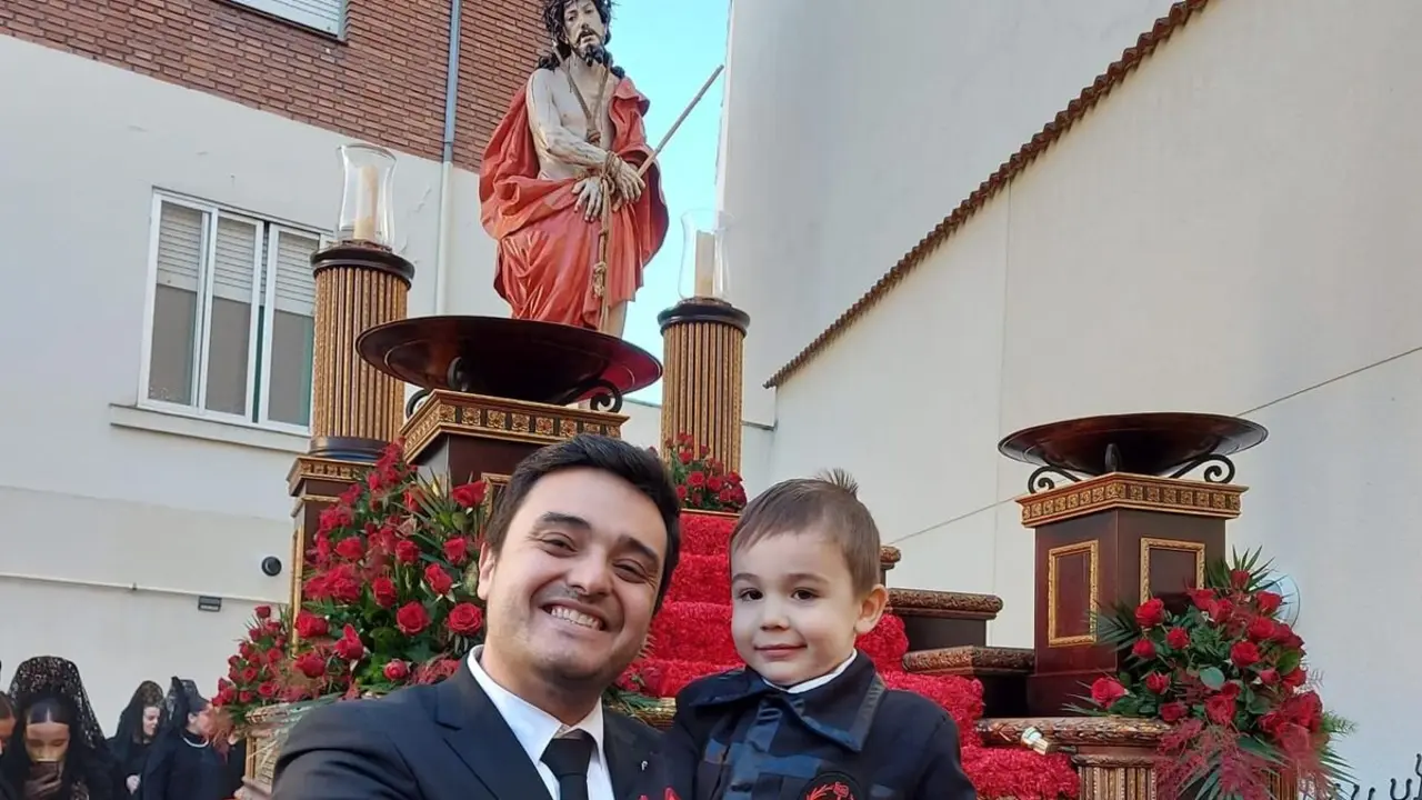 Rubén Robles nos comparte una foto de su Semana Santa.