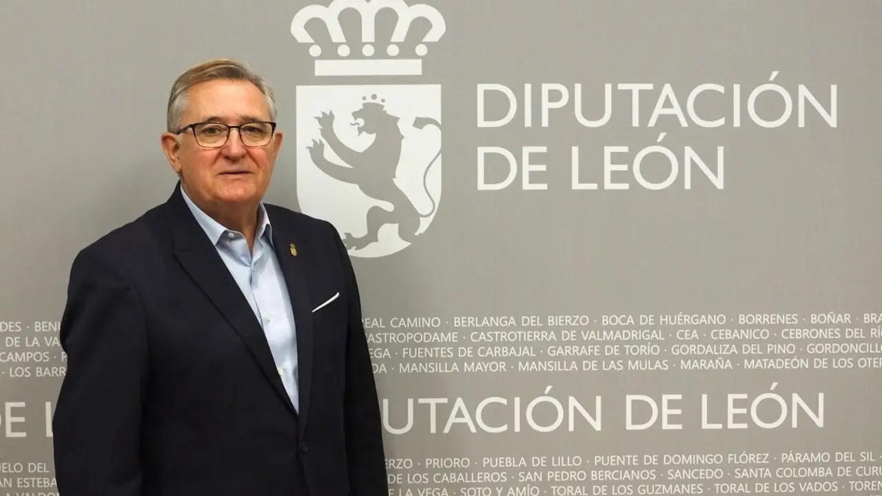 David Fernández, portavoz del PP en la Diputación Provincial de León.