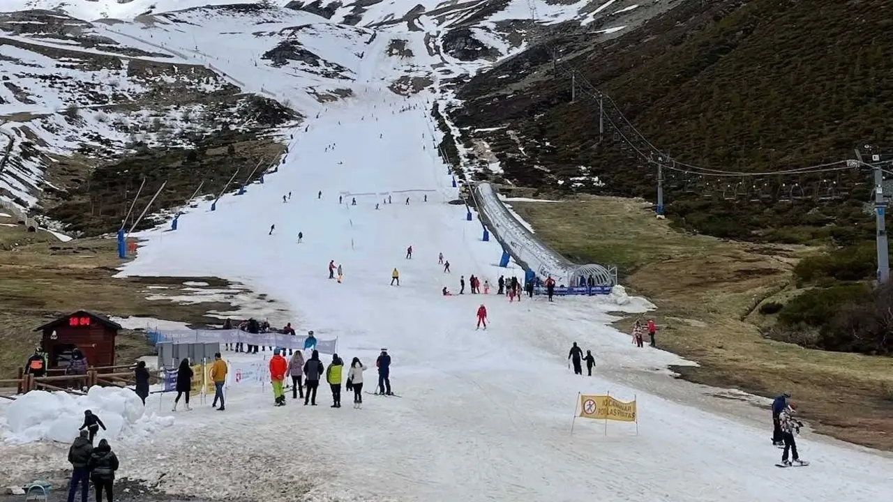 Estación de esquí de San Isidro.