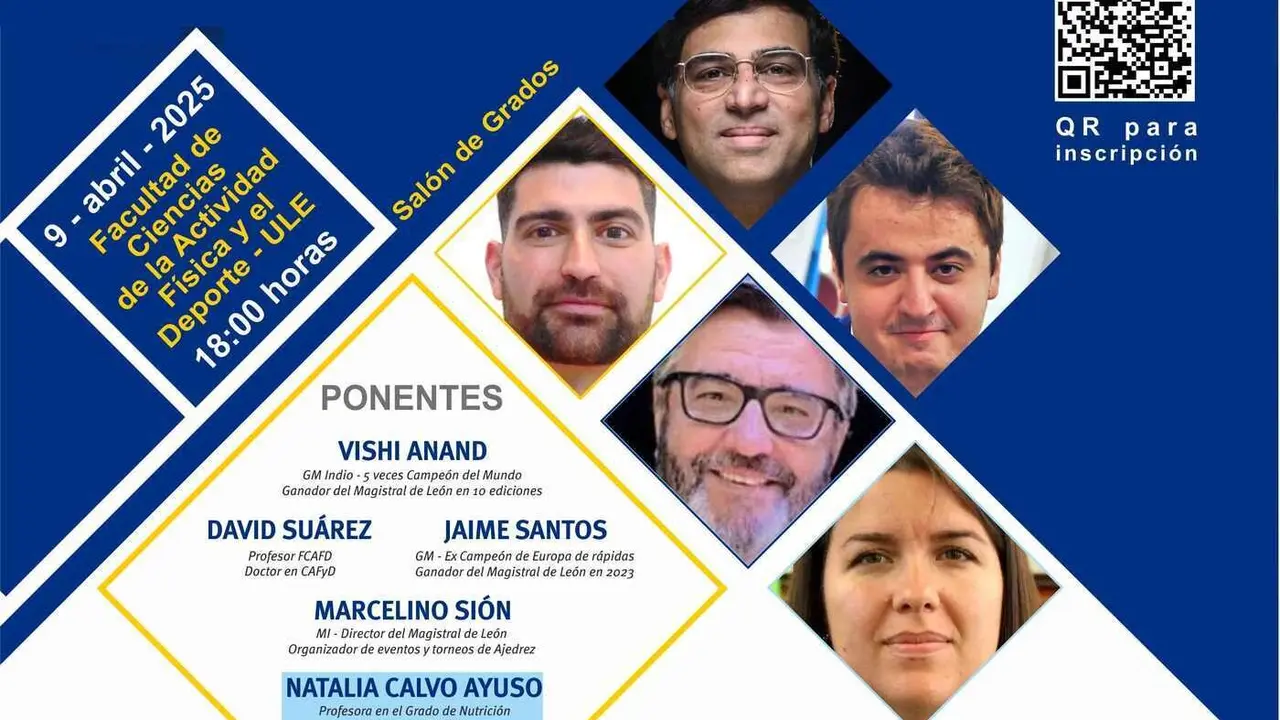 Imagen del cartel de una de las conferencias promovidas desde la ULE.