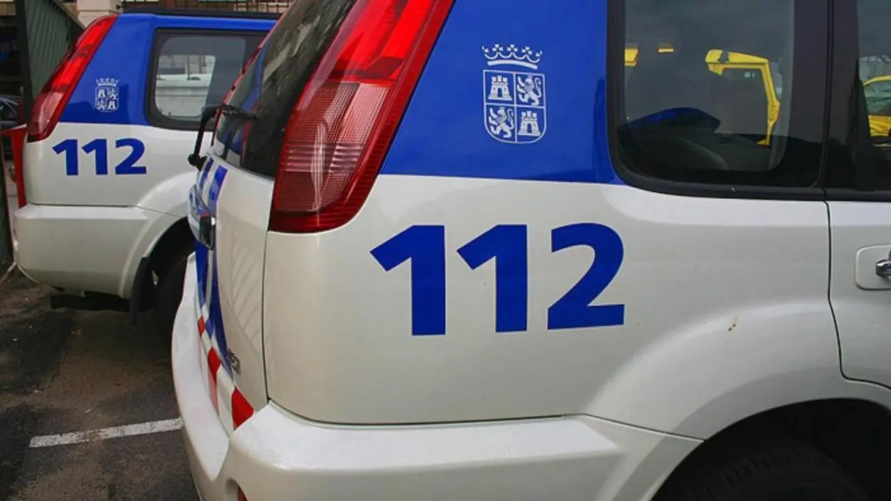 Coche de efectivos de la Policía Local.