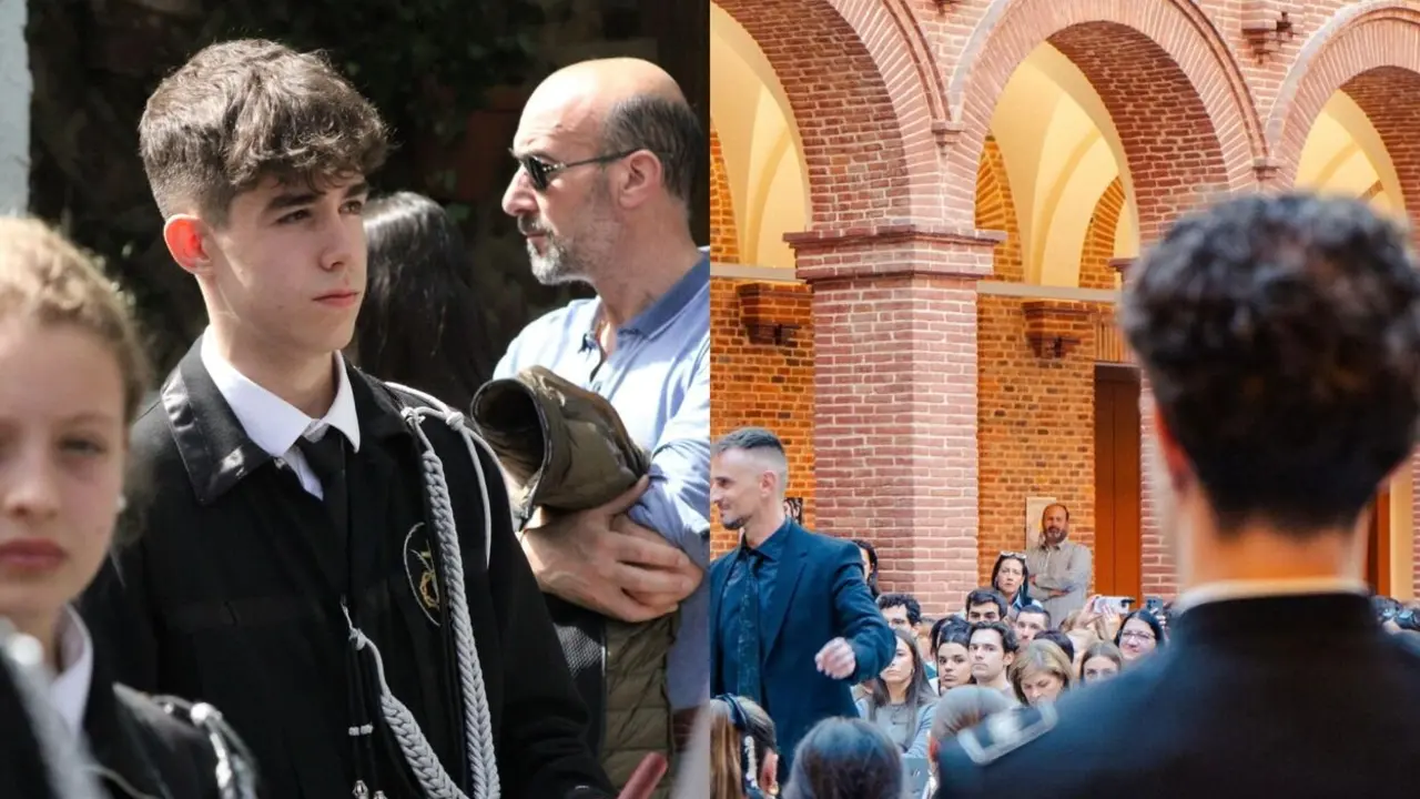 David Bello nos comparte dos fotos de su Semana Santa.