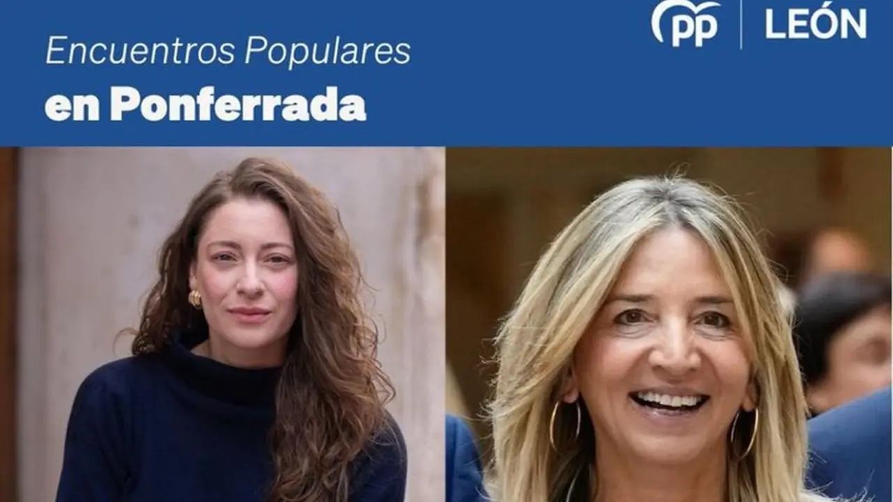 Alicia García y Ester Muñoz protagonizan en Ponferrada una nueva edición de los 'Encuentros Populares'.