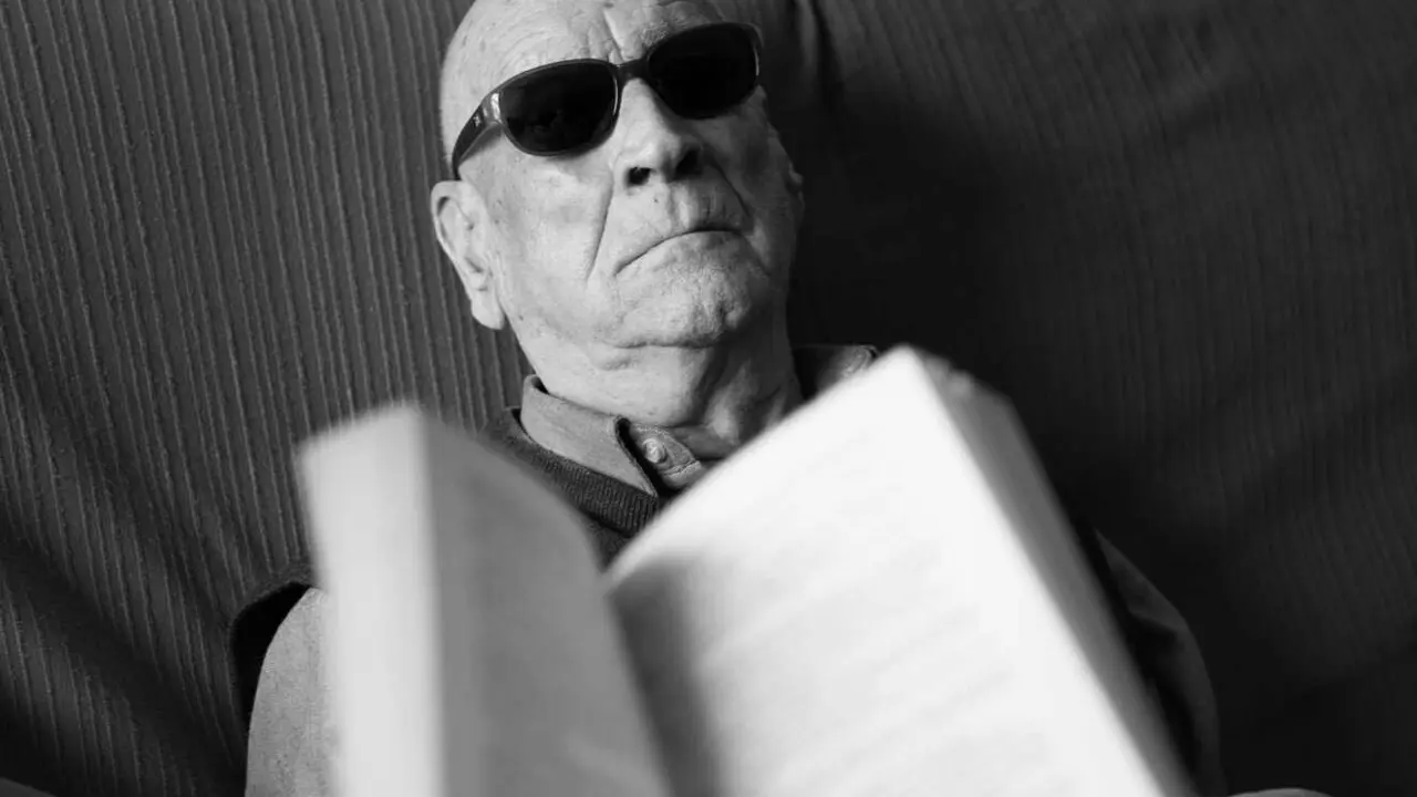 Tú serás mis ojos (1 premio), en una imagen parcial de la obra ganadora.