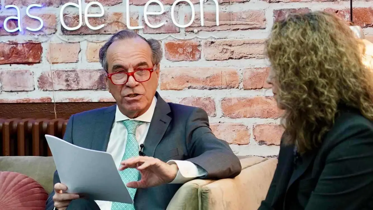 Juan María Vallejo, presidente de la Federación Leonesa de Empresarios. Foto: Campillo