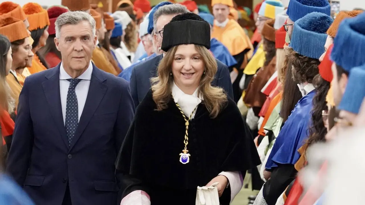 Acto solemne de la festividad de San Isidoro de la Universidad de León. Foto
