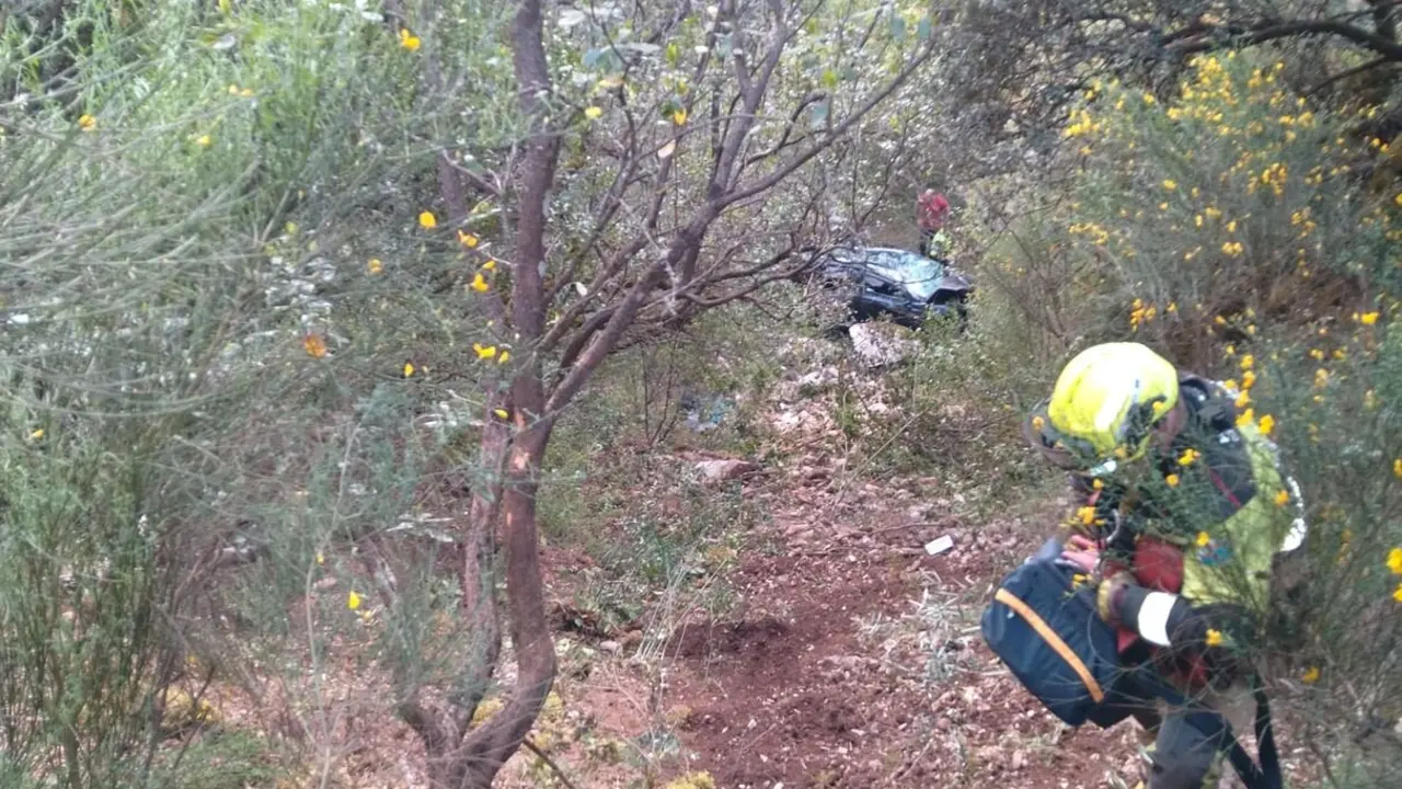Imagen del accidente