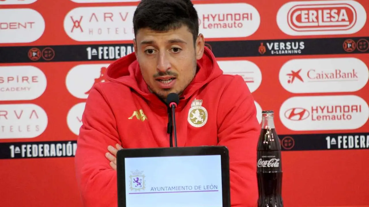 Kevin Presa, durante la rueda de prensa.