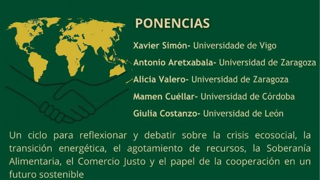 Imagen del cartel realizado para esta ciclo de conferencias.
