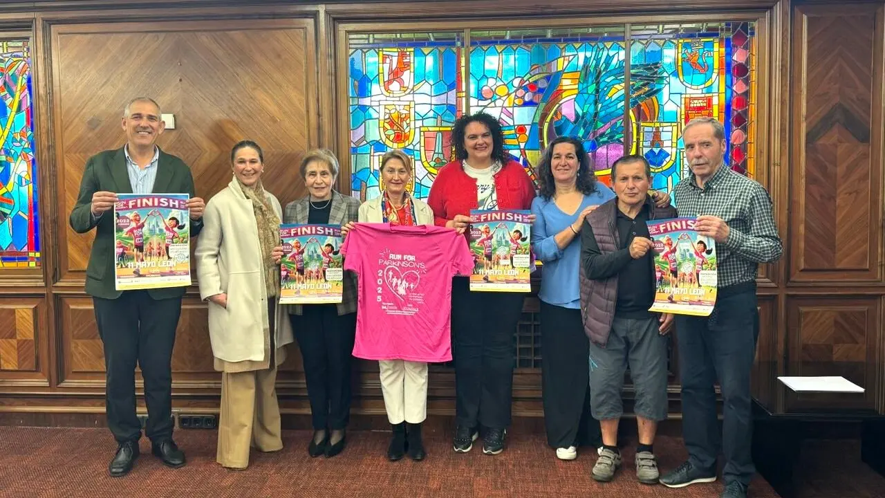 Presentación de la carrera solidaria 'Run For Parkinson'.