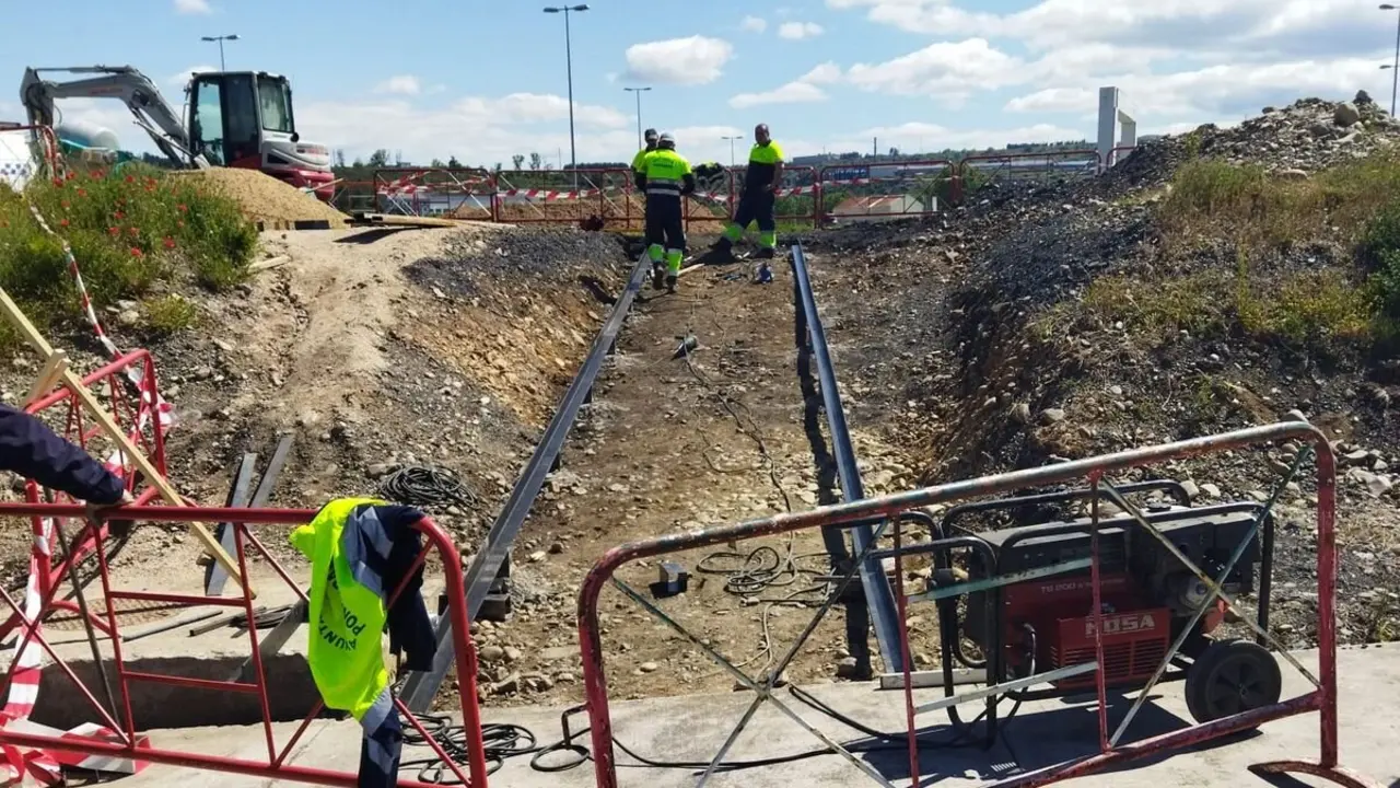 Imagen de la rampa de acceso.