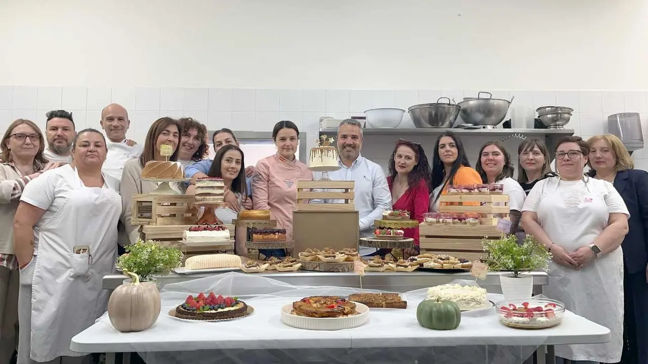 Imagen de las participantes en el curso a la conclusión del mismo.