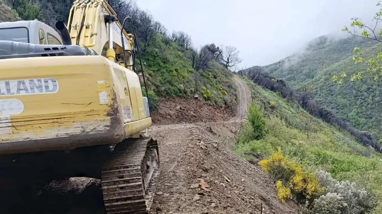 Ponferrada encara la fase final de las obras del nuevo acceso a Santa Lucía de Valdueza y las captaciones de agua.