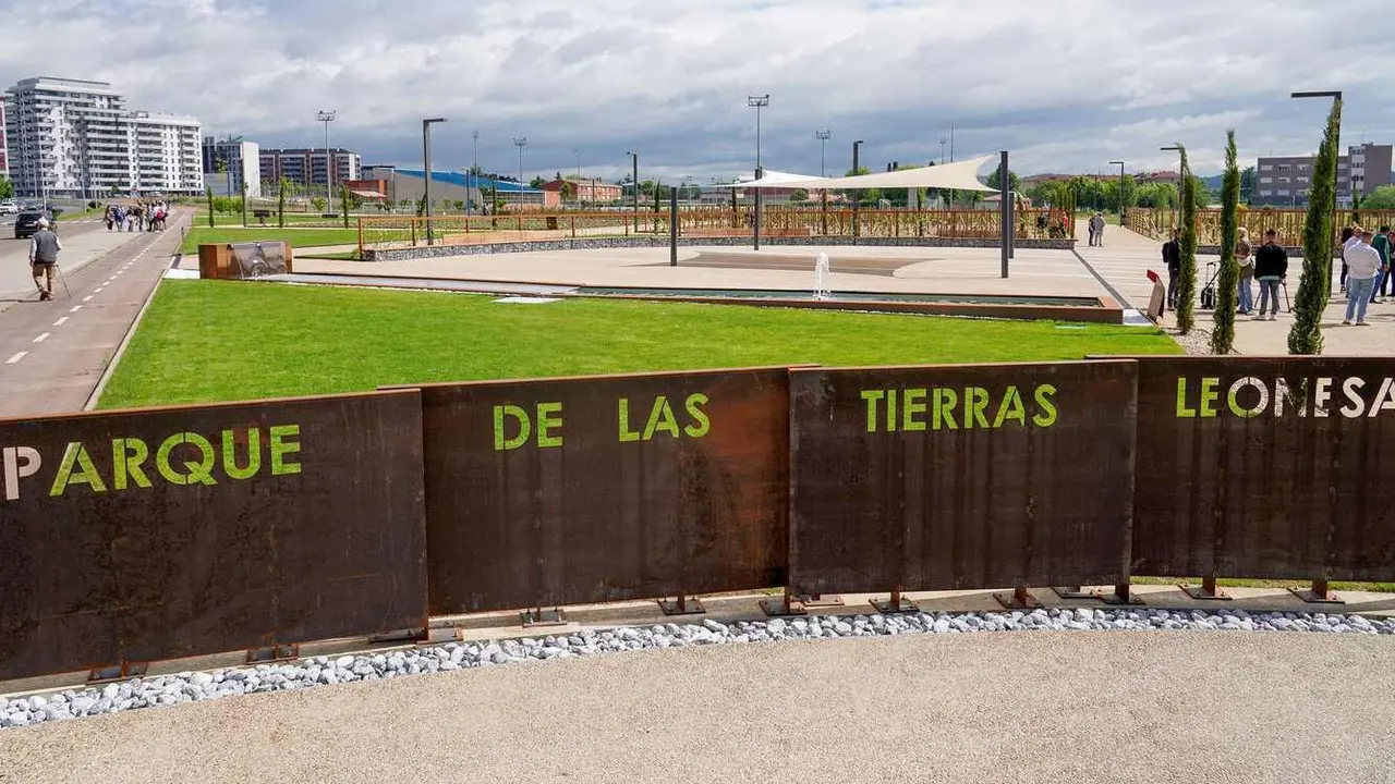 Imagen de la apertura del Parque de las Tierras Leonesas.