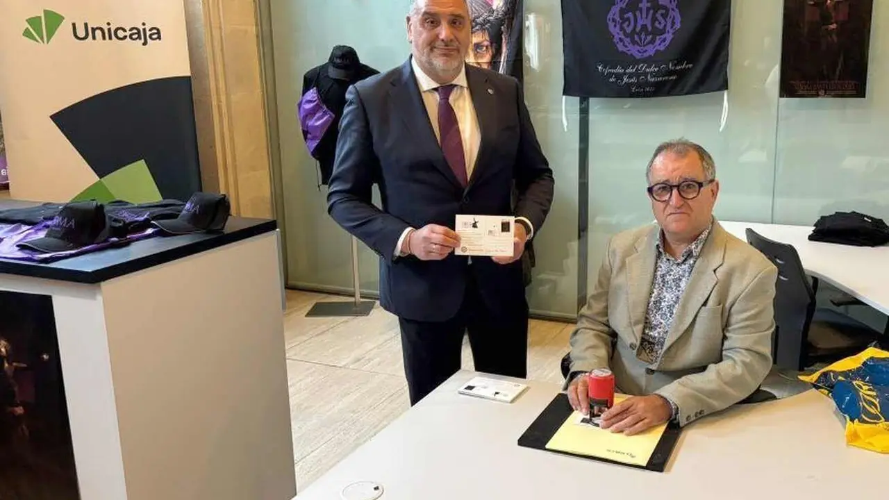 El Nazareno de León se prepara para Roma con cartel, sello y concurso fotográfico conmemorativos.