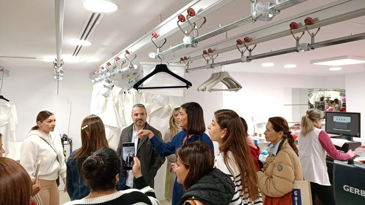 Visita al atelier de Silvia Fernández.