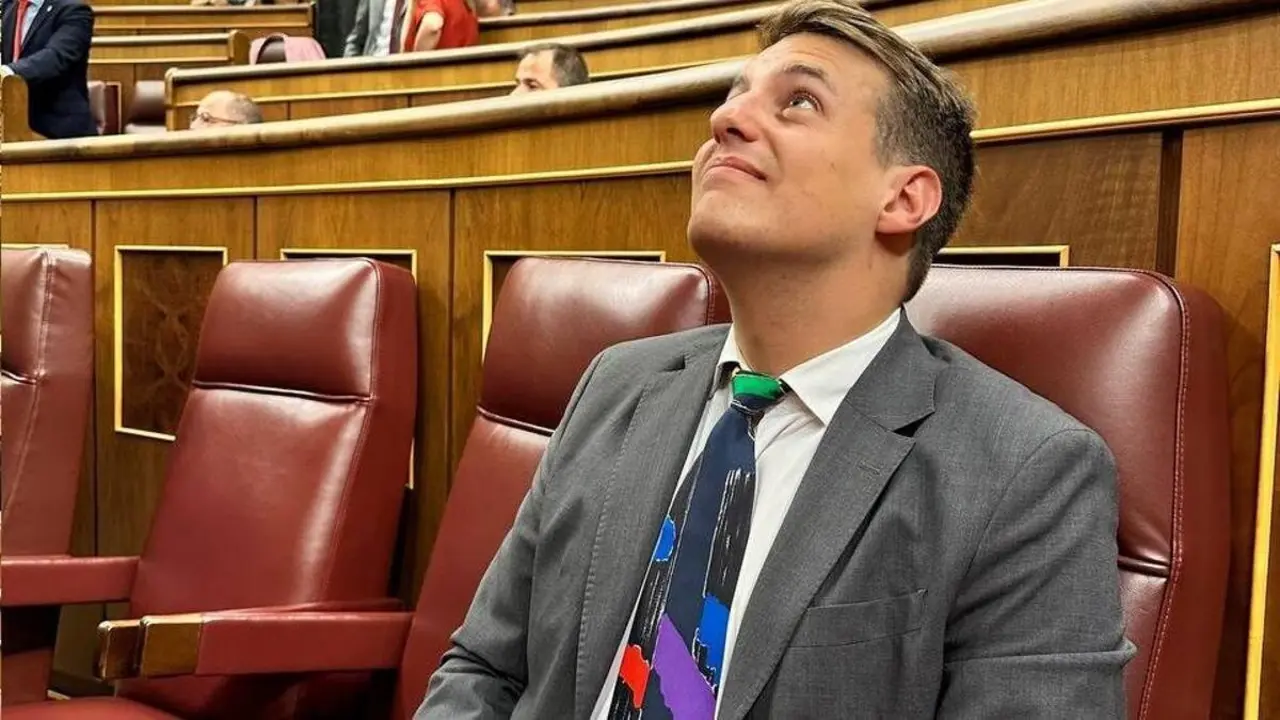 Jorge Pueyo, en el Congreso de los Diputados.