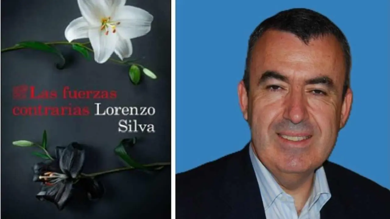 Imagen de la portada del libro; a la derecha, su autor.