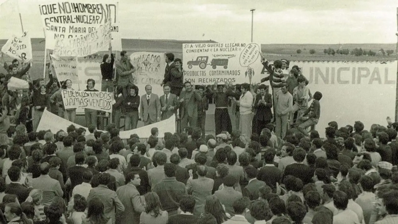 Imagen del documental 'Coyanza-1975, Democracia Nuclear'.