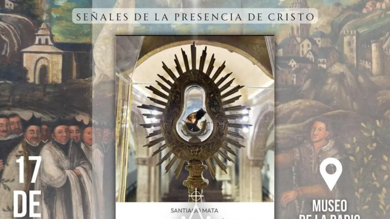 Imagen del cartel de la presentación del libro.
