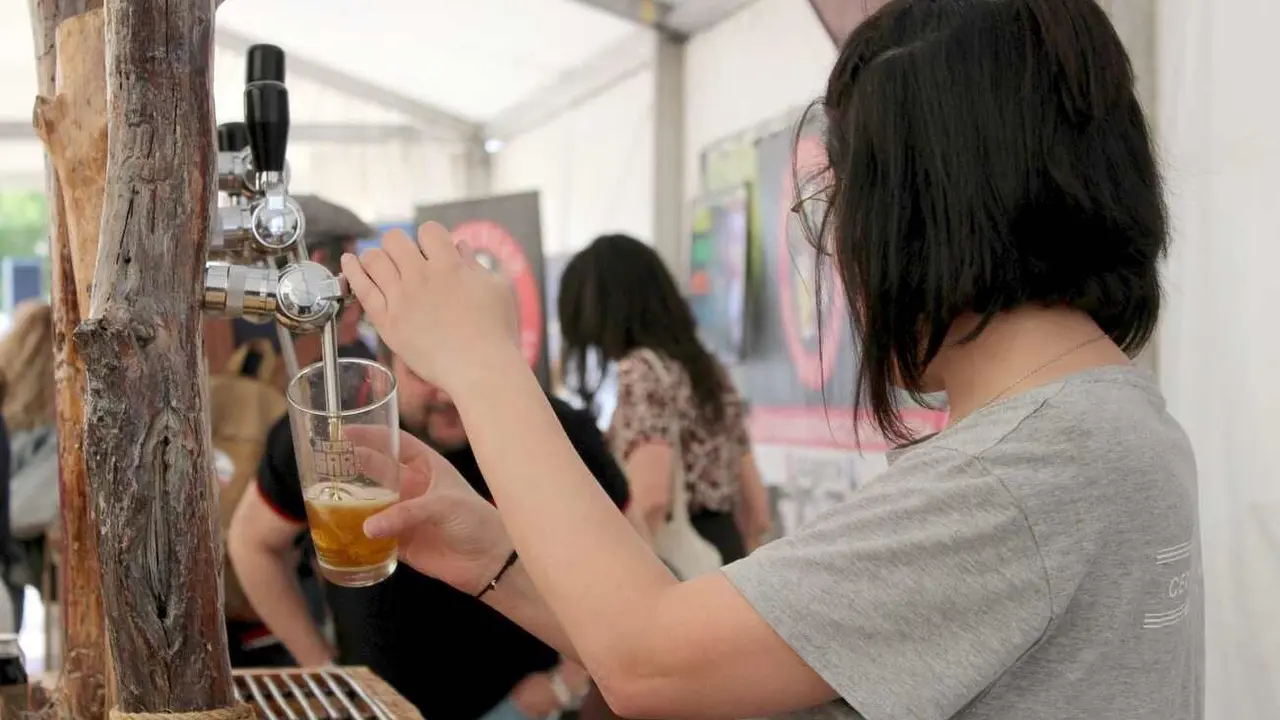 Imagen de la Feria de Cerveceros en San Andrés del Rabanedo.