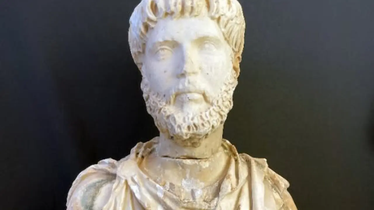 El busto romano de Quintana de Marco se expondrá en el Museo de León. / JCYL