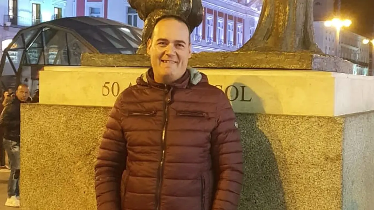 Imagen de Mario de la Riva en Madrid.