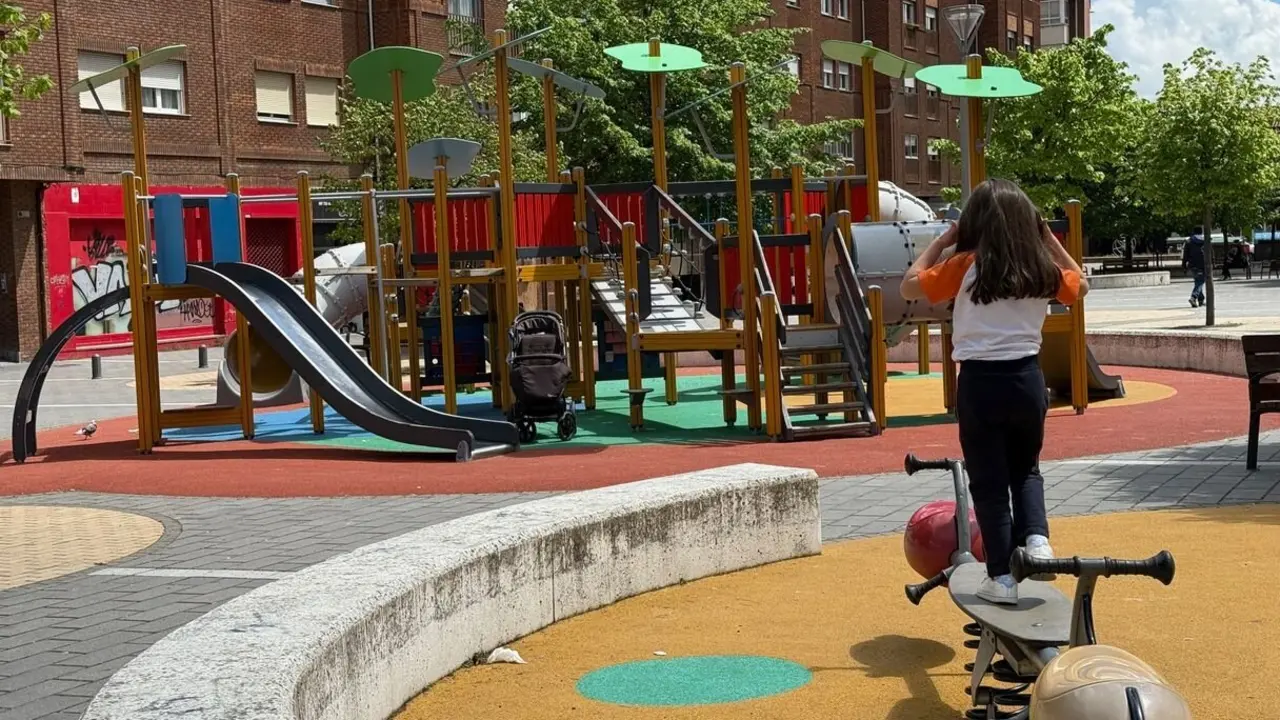 Imagen del parque Gran Capitán en San Andrés del Rabanedo.