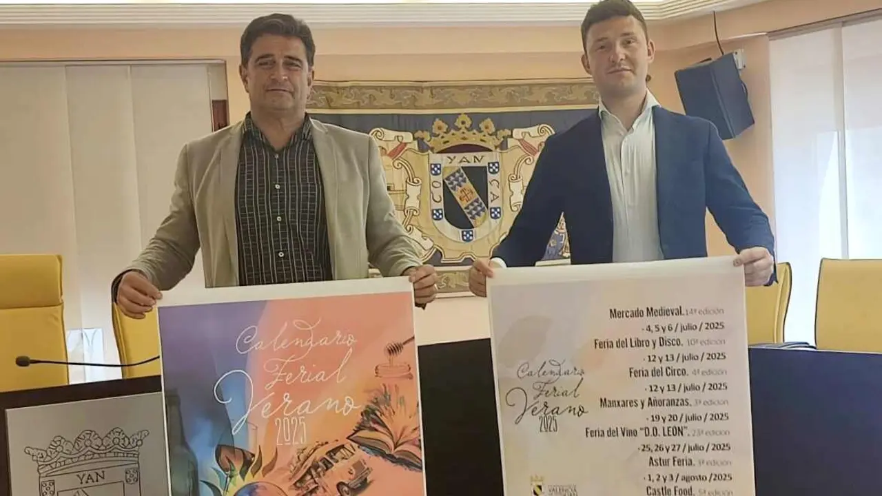 Un instante de  la presentación del calendario de ferias.