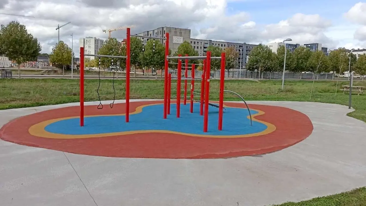 Imagen del parque de Participación Ciudadana en La Lastra.