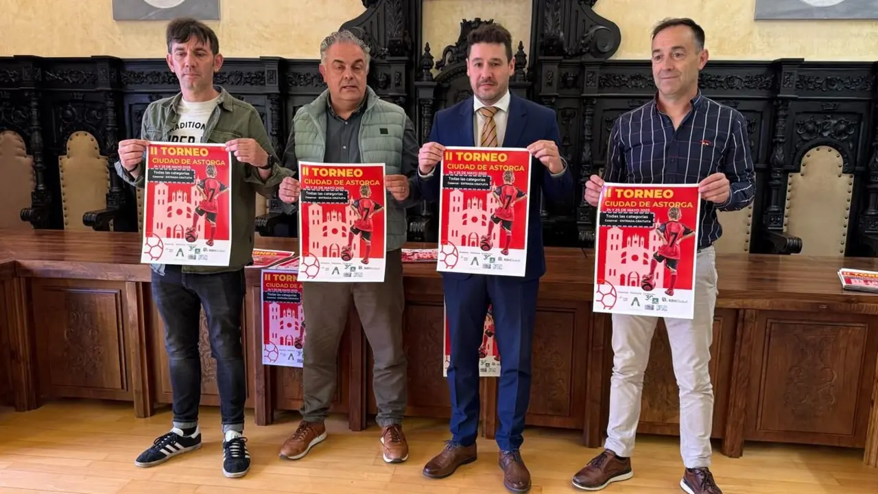 Presentación del II Torneo de fútbol base Ciudad de Astorga.