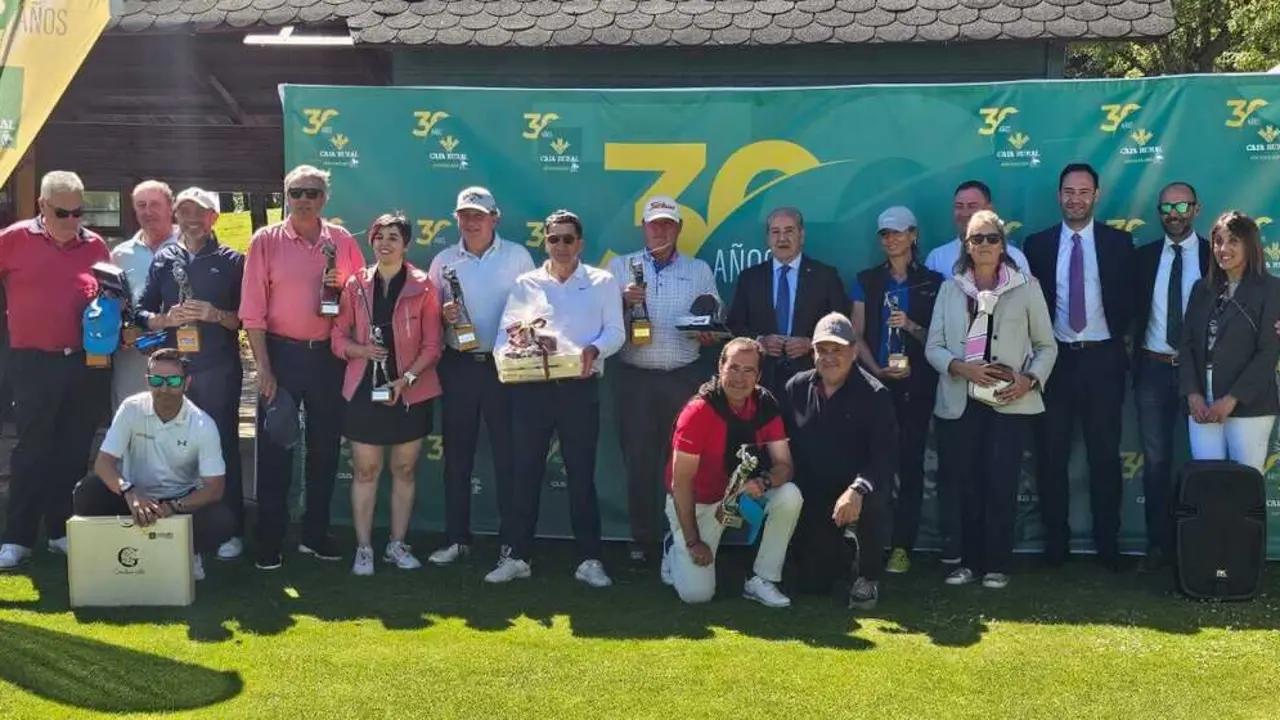 Más de 80 jugadores participan en el V Torneo de Golf Banca Privada Caja Rural en León