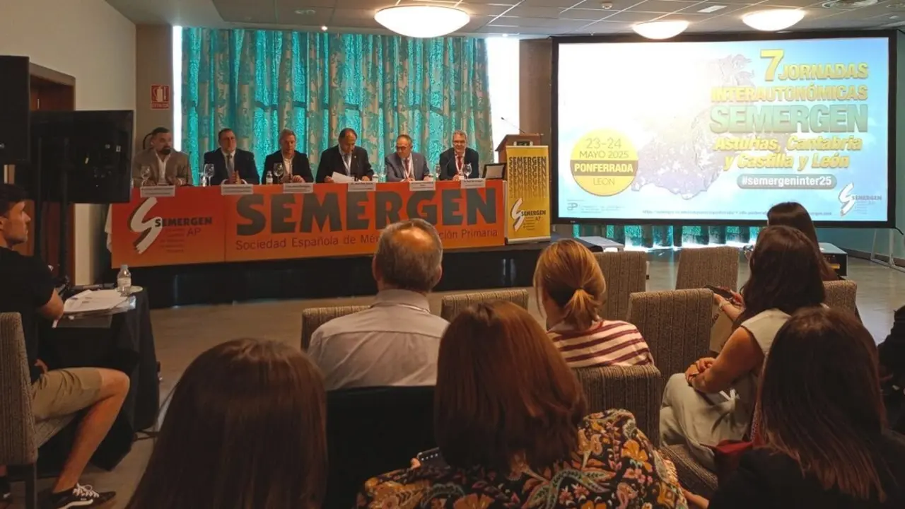 Apertura de las jornaas de Semergen en Ponferrada.
